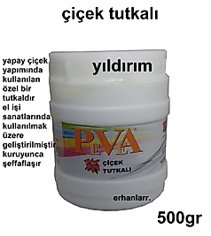 ÇİÇEK TUTKALI HOBİ TUTKALI ŞEFFAF TUTKAL YARIM KİLOLUK KALİTE