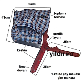 ÇAY MAKASI ÇAY TOPLAMA ÇİM MAKASI BAHÇE MAKASI