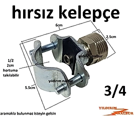 HIRSIZ KELEPÇE SU TESİSATI 25-20 METAL SU ALMA KELEPÇESİ