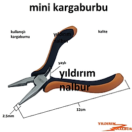 MİNİ KARGABURNU ELEKTRONİKÇİ KÜÇÜK KARGA BURUN KARGABURUN