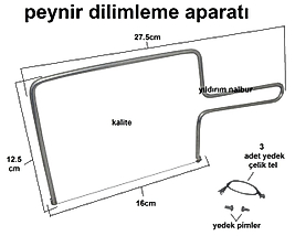 PEYNİR DİLİMLEME APARATI PEYNİR KESME