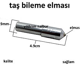 TAŞ BİLEME ELMASI TEMİZLEME ELMASI TORNACI ELMAS