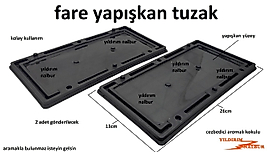 FARE YAPIŞKANI YENİ MODEL TASARIM AROMA KOKULU FARE KAPANI PLASTİK TUZAK
