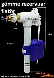 GÖMME REZERVUAR FLATÖRÜ 3/8 VİTRA GEBERİT MODELİ ŞAMANDIRA İÇ TAKIM ŞAMANDIRASI
