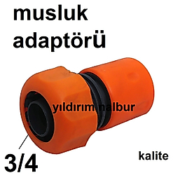 BAHÇE SULAMA HORTUM 3/4 ADAPTÖRÜ MUSLUK ADAPTÖRÜ