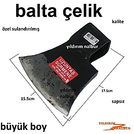 BALTA DÖVME ÇELİK BÜYÜK BOY ODUNCU BALTASI AĞAÇ BALTASI