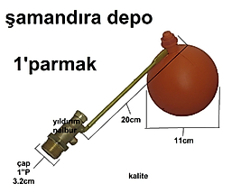 DEPO ŞAMANDIRASI DEPO FLATÖRÜ 1PARMAK TOPLU KALİTE