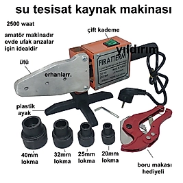 SU TESİSAT BORU KAYNAK MAKİNASI AMATÖR TİPİ UYGUN