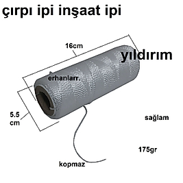 ÇIRPI İPİ İNŞAAT İPİ UÇURTMA İPİ SAĞMAL RULO İP