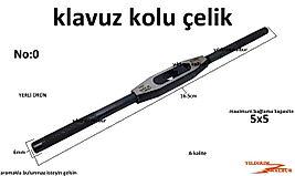 KLAVUZ KOLU ÇELİK 5X5 KILAVUZ KOLU MİNİ BOY DİŞ AÇMA KOMPLE ÇELİK