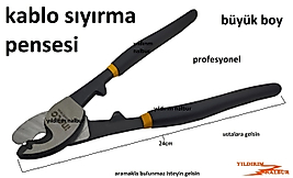 KABLO SIYIRMA PENSESİ PAPAĞAN AĞIZ PROFESYONEL BÜYÜK BOY KABLO SOYACAĞI