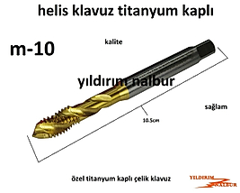 HELİS KILAVUZ M-10 TİTANYUM KAPLI KALİTE SAĞLAM DİŞ AÇMA KANAL AÇMA KLAVUZ