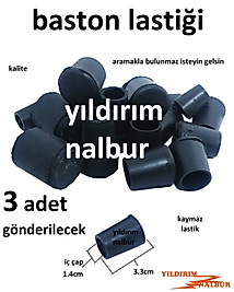 BASTON LASTİĞİ 14MM KÜÇÜK BOY 3 ADET DEĞNEK LASTİĞİ