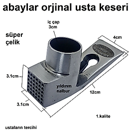 ABAYLAR KESER SÜPERÇELİK 1.KALİTE KALIPÇI KESERİ ÇELİK İNŞAAT KESERİ