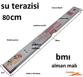 SU TERAZİSİ BMI MARKA ALMAN 80 CM KALİTE ORJİNAL
