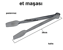 ET MAŞASI MANGAL MAŞASI KÖFTE MAŞASI 39CM UZUN BOYLU