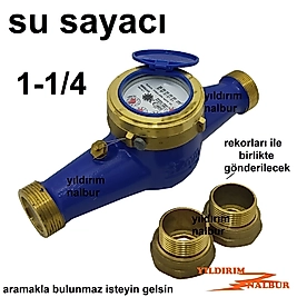 SU SAATİ SAYACI 1-1/4 KURU TİP SOĞUK SU SAYACI