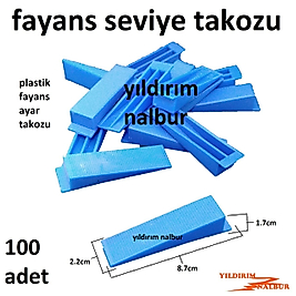 FAYANS SEVİYE TAKOZU BÜYÜK EBAT SERAMİK AYAR DERZ ARTISI APARATI PLASTİK