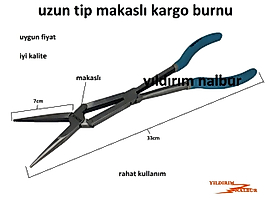 KARGA BURNU DÜZ MAKASLI UZUN BOY KARGABURNU PENSE YAMUK