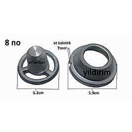 İÇLİ KÖFTE YAPMA APARATI KIYMA MAKİNASI 8 NO MAK