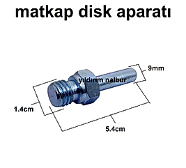 MATKAP DİSK ADAPTÖRÜ MATKAP ZIMPARA APARATI POLİSAJ APARATI