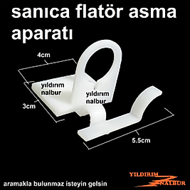 SANICA GÖMME REZERVUAR ŞAMANDIRA ASKI APARATI FLATÖR KANCASI