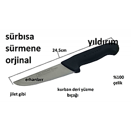 SÜRBISA SÜRMENE BIÇAK KURBAN BIÇAĞI DERİ YÜZME