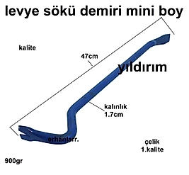 MANİVELA SÖKÜ DEMİRİ KANCASI 1 KG 1.KALİTE ÇELİK