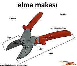 BAĞ MAKASI ELMA MAKASI BUDAMA MAKASI GÜL BUDAMA DAL KESME