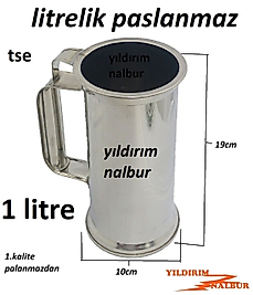 LİTRELİK PASLANMAZ SÜT KOYMA KABI SÜTÇÜ KABI PASLANMAZ SÜRAHİ