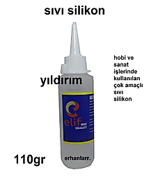 SIVI SİLİKON HOBİ SİLİKON MUM SİLİKON 110GR TUTKAL