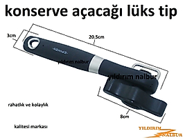 KONSERVE AÇACAGI LÜKS MODEL PRATİK TENEKE KONSERVE AÇACAĞI