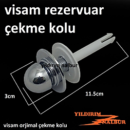 VİSAM REZERVUAR İÇ TAKIM ÇEKME KOLU TOP BAŞ ÇEKMELİ İÇ TAKIM