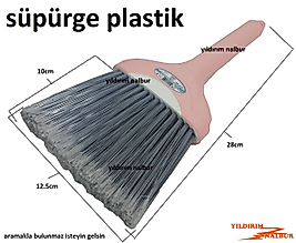 YUMŞAK KÜÇÜK EL SÜPÜRGESİ PLASTİK MİNİ TEZGAZ SÜPÜRGESİ