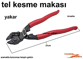 TEL KESME MAKASI METAL KESİCİ MAKAS DEMİR KESME ALETİ