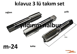 KILAVUZ M-24 3 LÜ SET KALİTE SAĞLAM DİŞ KLAVUZ AÇMA BÜYÜK DUBLE