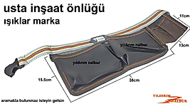 USTA ÖNLÜĞÜ TOKALI KEMER ÇİVİ ÖNLÜK İNŞAAT ÖNLÜK USTALA ÖZEL IŞIKLAR