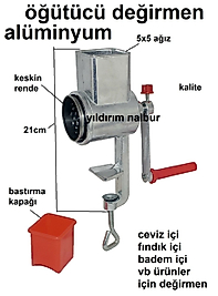 CEVİZ İÇİ ÖĞÜTÜCÜ DEĞİRMEN FINDIK İÇİ BADEM İÇİ ÖĞÜTÜCÜ MAKİNA