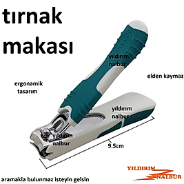 TIRNAK MAKASI ERGONOMİK MODEL BÜYÜK BOY TIRNAK KESME MAKASI