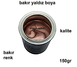 BAKIR YALDIZ BOYA 150GR KALİTE SÜPER KÜÇÜK BOY