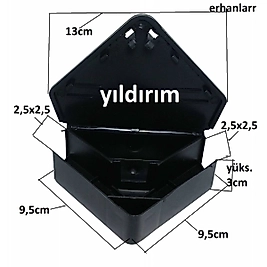 FARE YEM İSTASYONU OFİS BÜRO TİPİ MİNİ FINDIK FARESİ