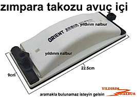 ZIMPARA TAKOZU ORIENT MARKA AVUÇ İÇİ ELE UYGUN PLASTİK METAL MANDAL ZIMPARALAMA APARATI