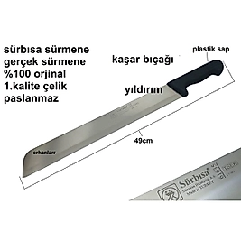 SÜRBISA SÜRMENE KAŞAR BIÇAĞI ESKİ KAŞAR TAZE KAŞAR SATIR KAVURMA