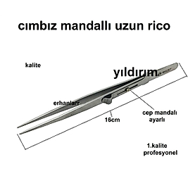 CIMBIZ CEP MANDALLI 16CM RÜCO MARKA KALİTE