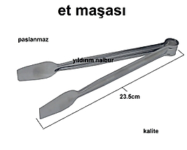 ET MAŞASI MANGAL MAŞASI KÖFTE MAŞASI 23 CM KÜÇÜK BOY