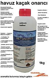 HAVUZ KAÇAK KORUYUCU İZOLASYON MALZEMESİ SIZDIRMAZ SU GEÇİRMEZ 1KG