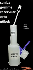 SANİCA GÖMME REZERVUAR ORTA GÖBEK KLOZET İÇTAKIM SANİKA ÇUBUKLU
