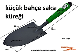 BAHÇE HOBİ KÜREĞİ SAKSI KÜREK ÇİÇEK GÜBRE EKONOMİK MİNİ KÜREK