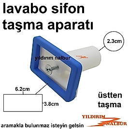 ÇÖPMAK LAVABO SİFONU TAŞMA APARATI ÜSTTEN TAŞMA DAMLALIK TAŞMA APARATI ALT ÜST