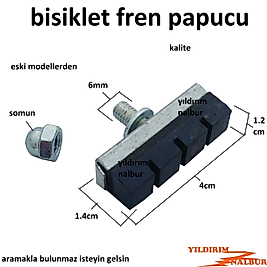 BİSİKLET FREN PAPUCU BALATASI